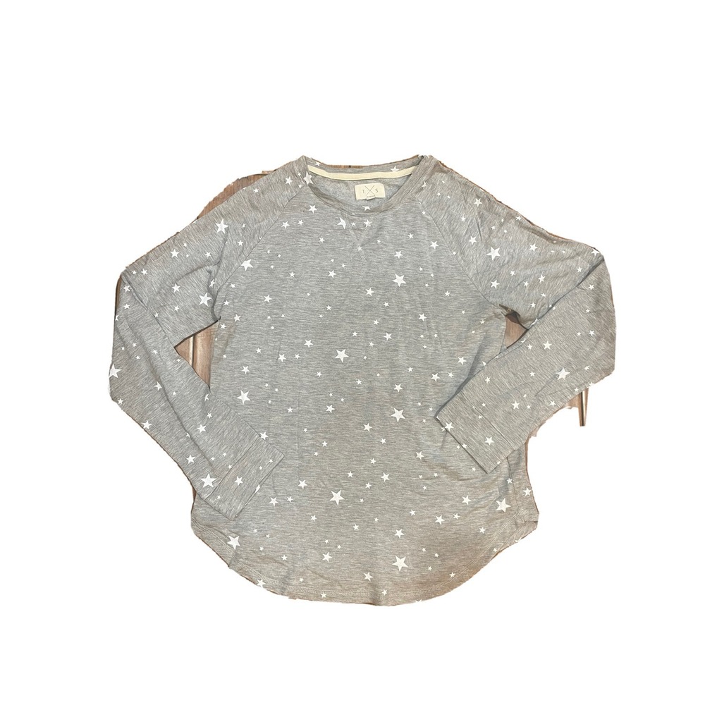Thread and Supply Star Long Sleeve Grey MEDIUM